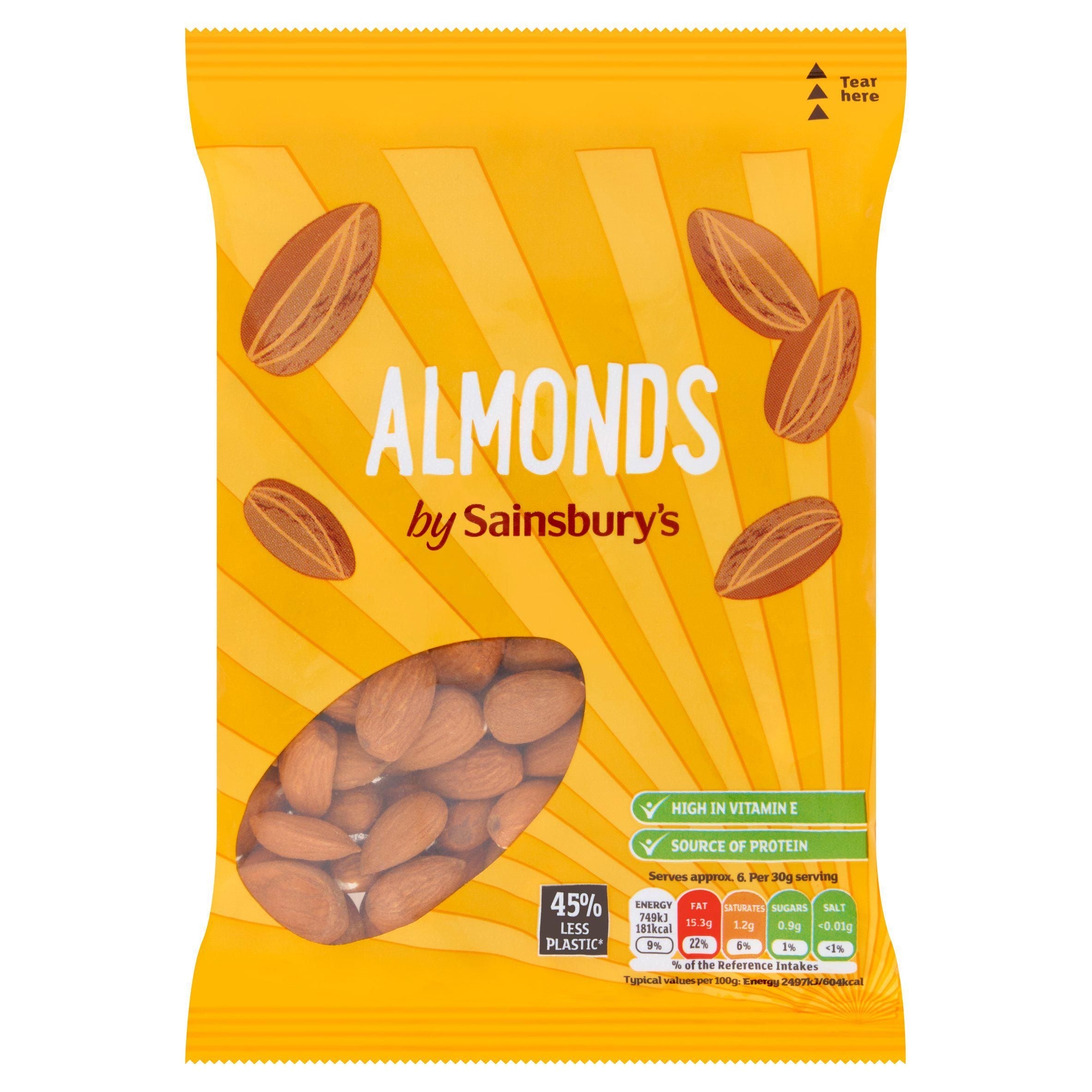 Sainsbury&amp;rsquo;s Whole Almonds 200g