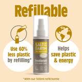 Salt of the Earth Amber &amp;amp; Sandalwood Natural Deodorant Spray 100ml   100ml