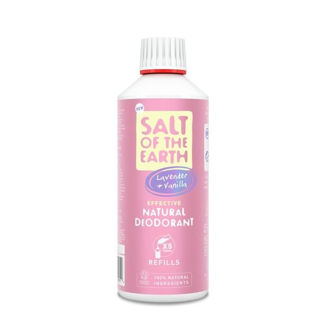 Salt of the Earth Lavender &amp;amp; Vanilla Natural Deodorant Spray Refill   500ml