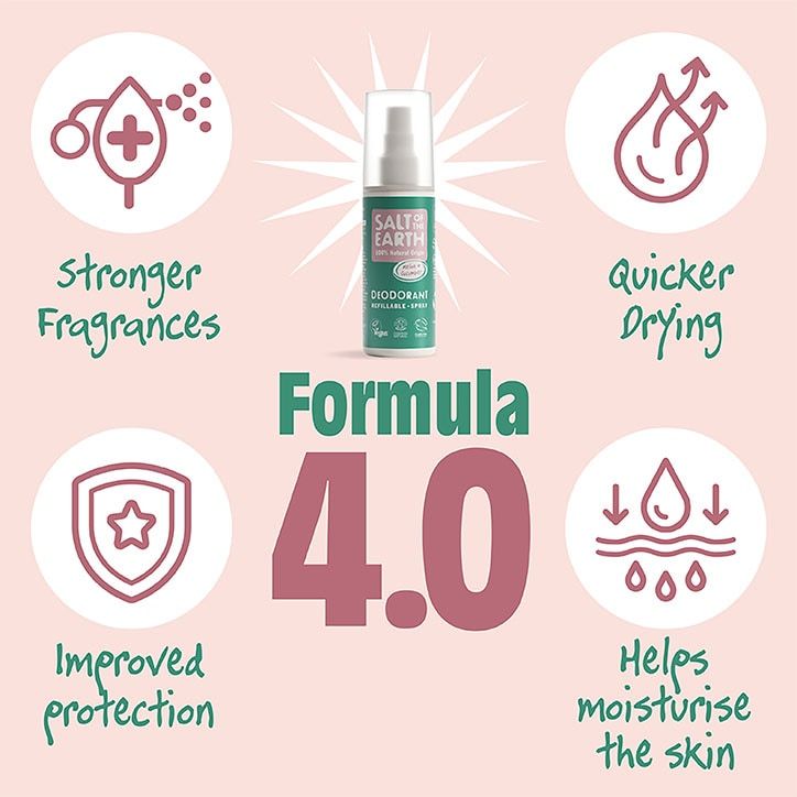 Salt of the Earth Neroli &amp;amp; Orange Blossom Deodorant Refillable Spray 100ml