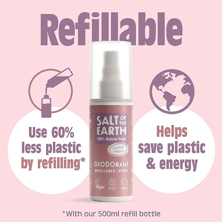 Salt of the Earth Neroli &amp;amp; Orange Blossom Deodorant Refillable Spray 100ml
