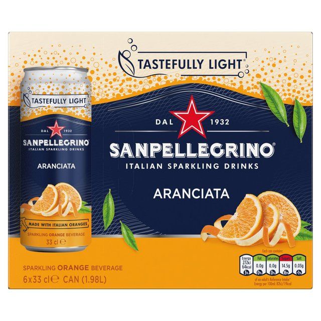 San Pellegrino Orange   6 x 330ml