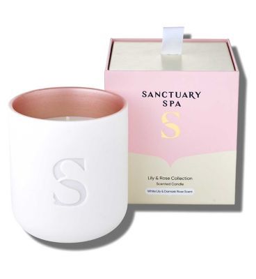 Sanctuary Spa Lily &amp;amp; Rose Collection Scented Candle