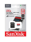 SanDisk Ultra MicroSD Card with Adapter - 128GB