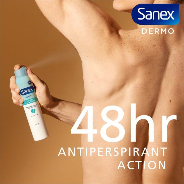 Sanex Active Freshness 48h Antiperspirant Spray Deodorant   200ml
