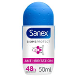 Sanex BiomeProtect Anti Irritation Roll On Deodorant    50ml