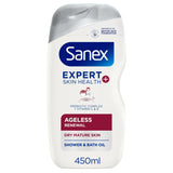 Sanex Expert Skin Health Ageless Renewal Shower Gel Body Wash 450ml