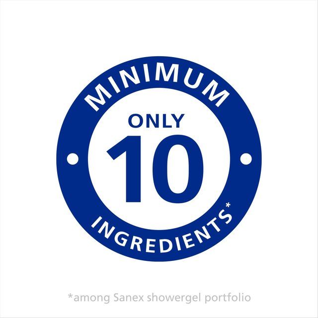 Sanex Zero % Sensitive Skin Shower Gel   225ml