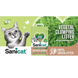 Sanicat Natura Activa 100% Green Clumping Cat Litter   2.5kg