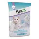Sanicat Professional Diamonds Non-Clumping Cat Litter   3.8L