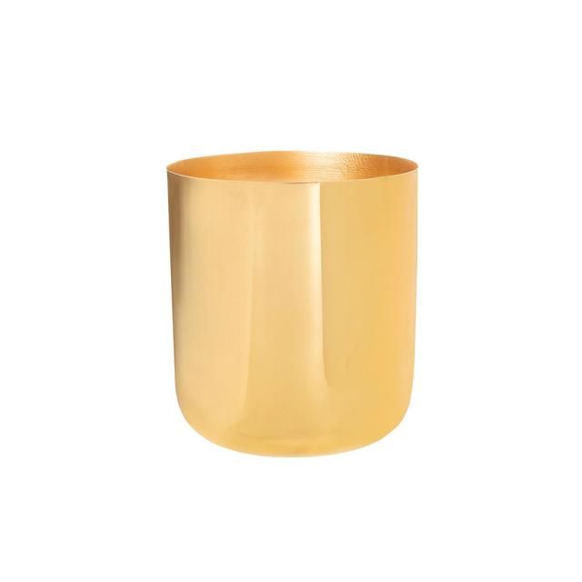 Sass &amp;amp; Belle Polished Gold Metal Planter