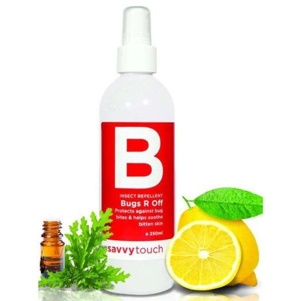 Savvy Touch Bugs R Off Insect Repellent Spray &amp;amp; Relief 250ml