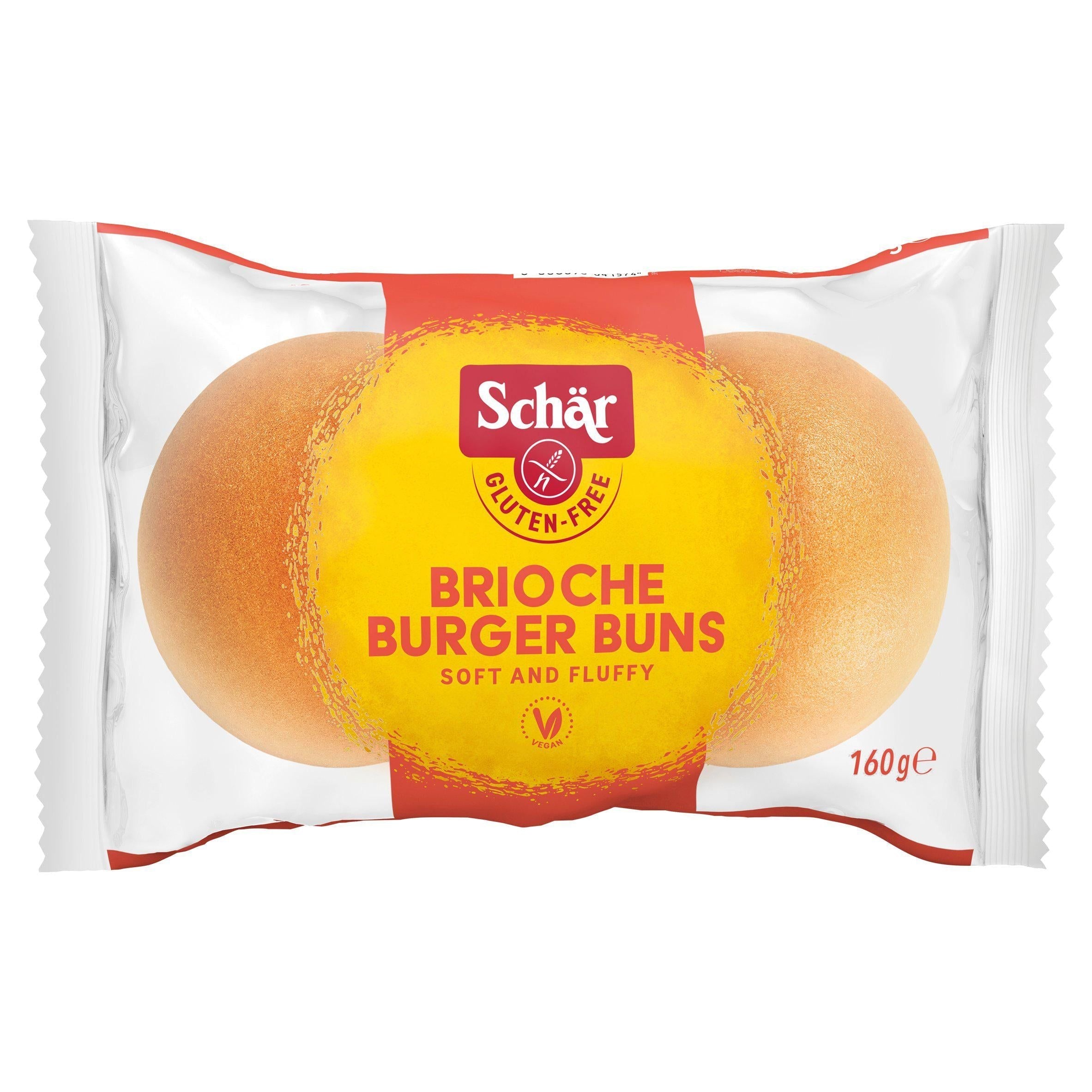 Sch&amp;auml;r Gluten Free Brioche Burger Buns 160g