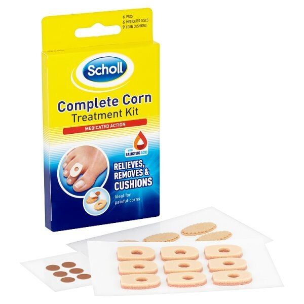 Scholl Corn Removal Complete Treatment Cushions &amp;amp; Plasters