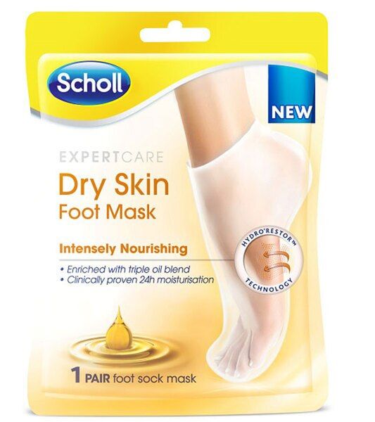 Scholl Expert Care Dry Skin Triple Oil Hydrating Foot Mask