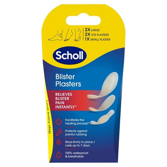 Scholl Mixed Blister Plasters   5 per pack