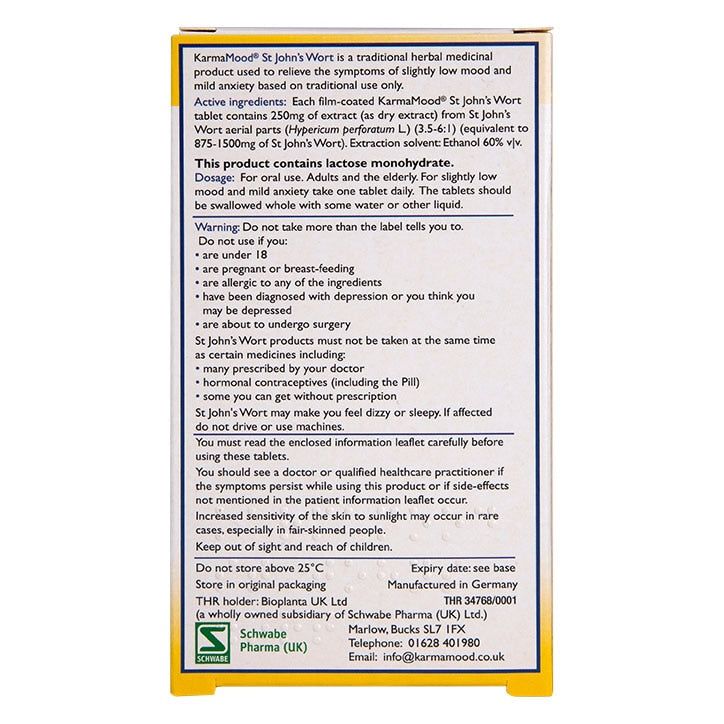 Schwabe Pharma Karmamood Max Strength 425mg 60 Tablets