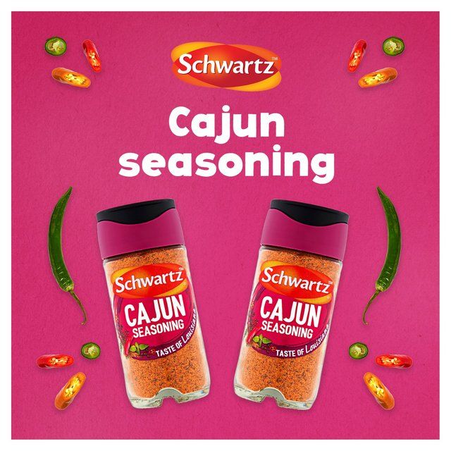 Schwartz Cajun Seasoning Jar   44g