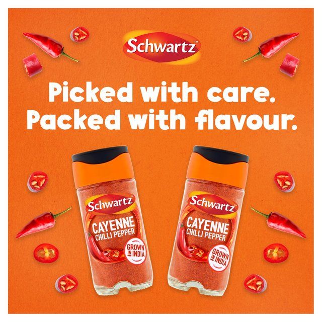 Schwartz Cayenne Chilli Pepper Jar   50g