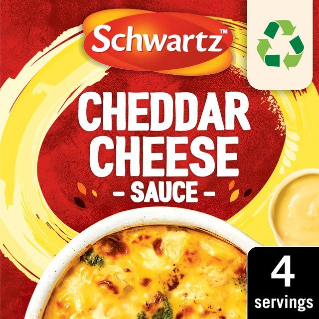 Schwartz Cheddar Cheese Sauce Mix   38g