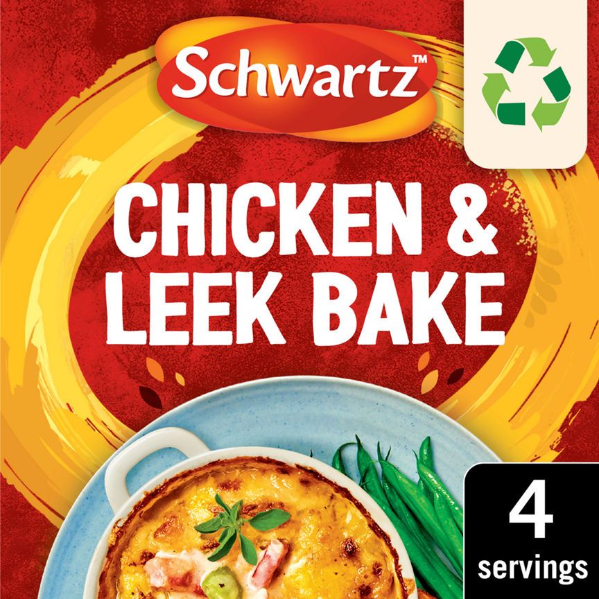 Schwartz Chicken &amp;amp; Leek Bake Recipe Mix