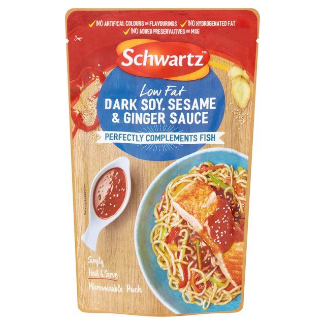 Schwartz Dark Soy Sesame &amp;amp; Ginger Sauce for Fish   300g