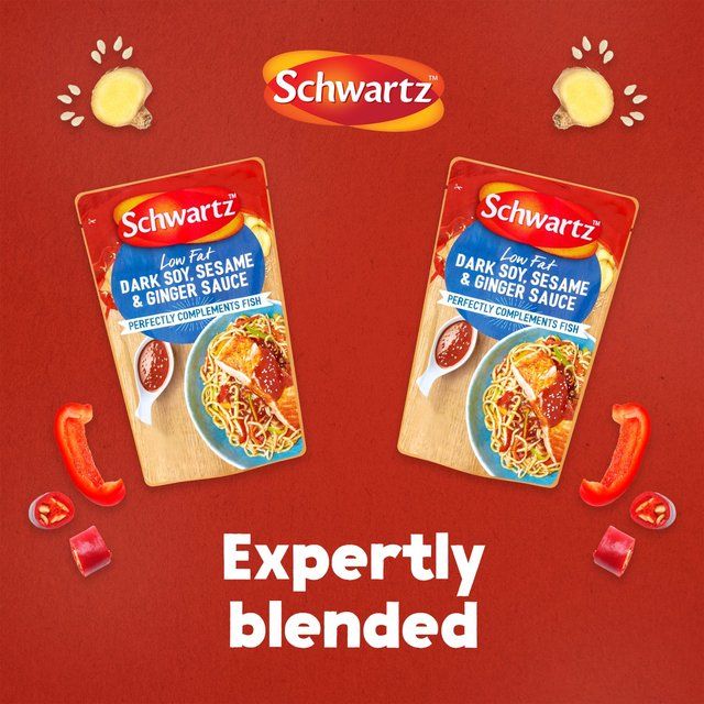 Schwartz Dark Soy Sesame &amp;amp; Ginger Sauce for Fish   300g