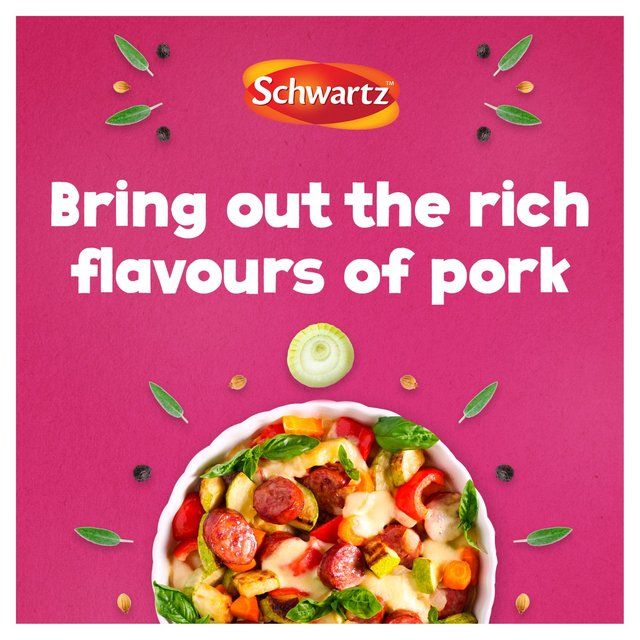 Schwartz Sage &amp;amp; Onion Pork Seasoning Jar   34g