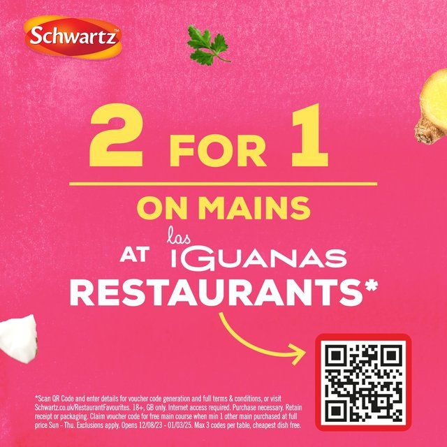 Schwartz x Las Iguanas Bahian Coconut Curry   25g