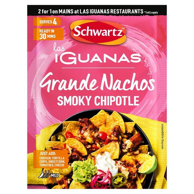 Schwartz x Las Iguanas Grande Nachos Smoky Chipotle 25g   25g