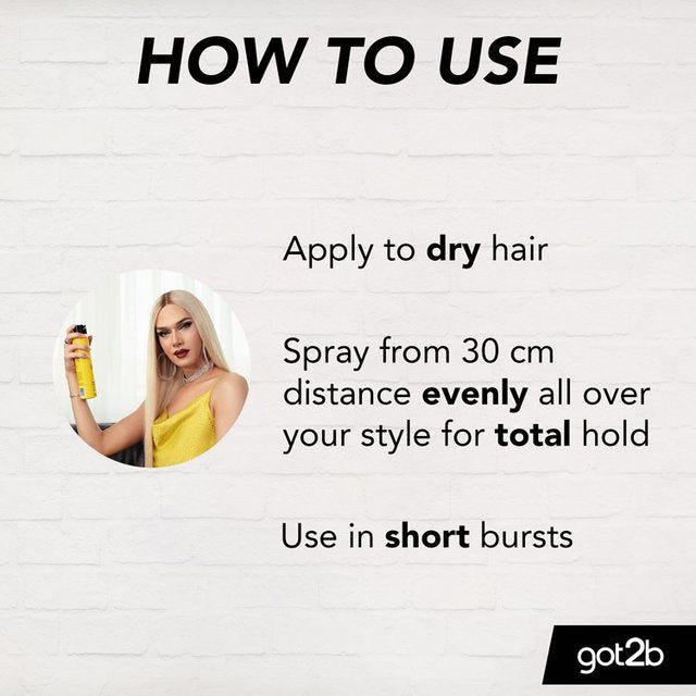 Schwarzkopf got2b Glued Blasting Freeze Spray   300ml