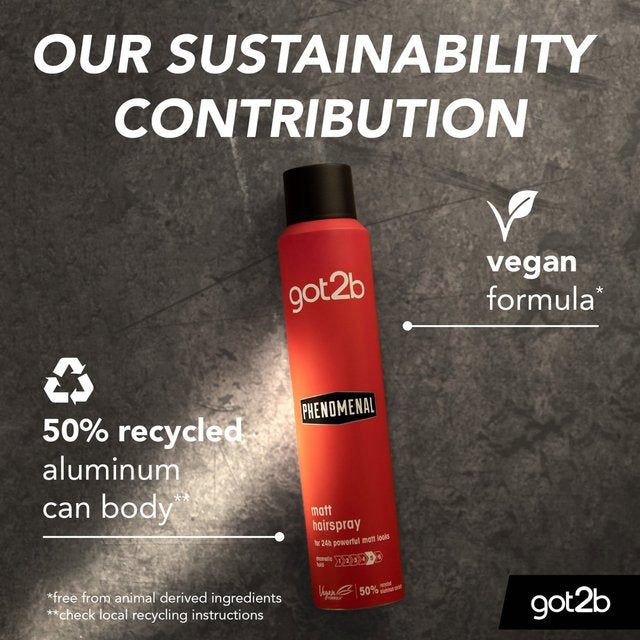 Schwarzkopf got2b PhenoMENal Finishing Hairspray   200ml