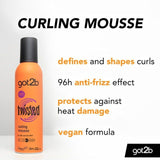 Schwarzkopf got2b Twisted Curling Mousse   250ml