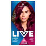 Schwarzkopf Live Intense Colour &amp;amp; Lift Permanent Hair Dye Ultra Violet L76