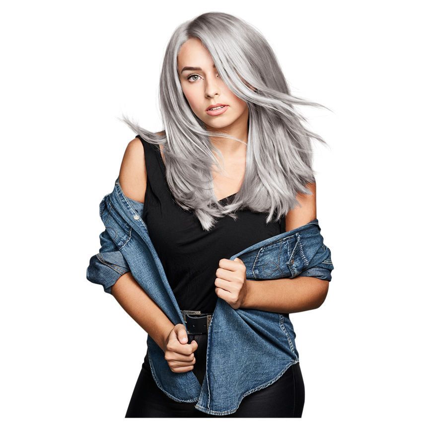 Schwarzkopf LIVE Intense Colour Urban Metallics Permanent Hair Colour U71 Metallic Silver