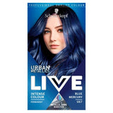 Schwarzkopf Live Intense Colour Urban Metallics Permanent Hair Dye Blue Mercury U67