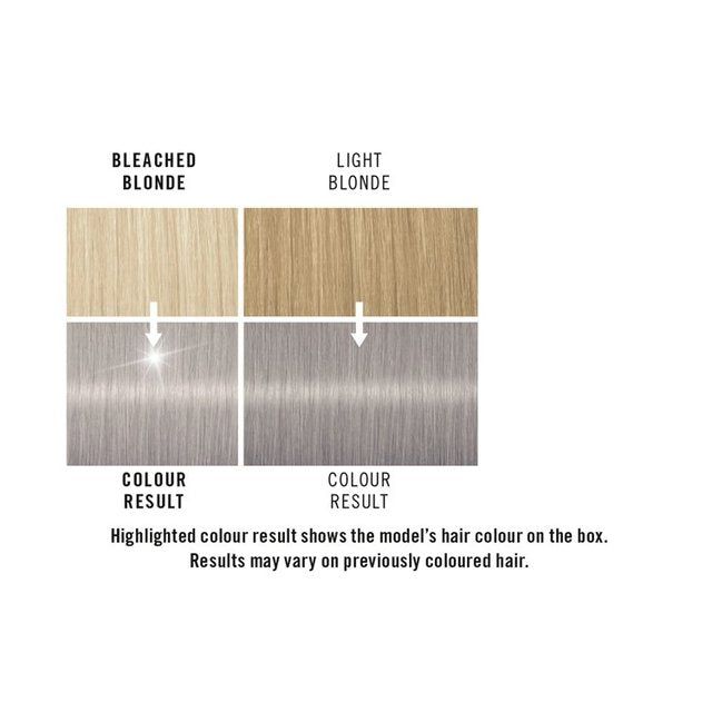 Schwarzkopf Live Metallic Silver U71 Urban Metallics Permanent Hair Dye