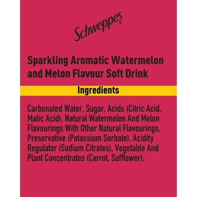 Schweppes Watermelon Melon Soda   1L