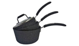 Scoville 3 Piece Non Stick Aluminium Pan Set