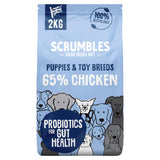 Scrumbles Chicken Puppy &amp;amp; Toy Dry Dog Food 2kg