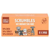 Scrumbles Wet Dog Food Meat Multipack   6 x 395g