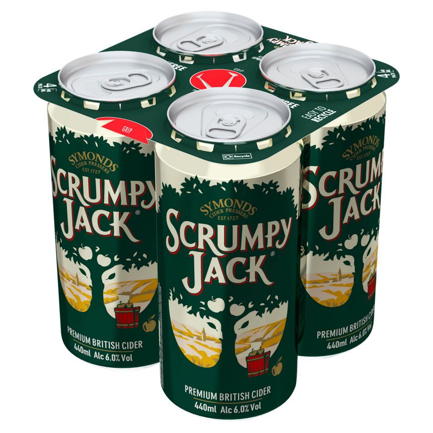 Scrumpy Jack Premium British Cider Cans