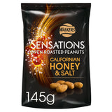 Sensations Honey &amp;amp; Salt Roasted Peanuts 145g