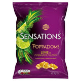 Sensations Lime &amp;amp; Coriander Chutney Sharing Bag Poppadoms   82.5g