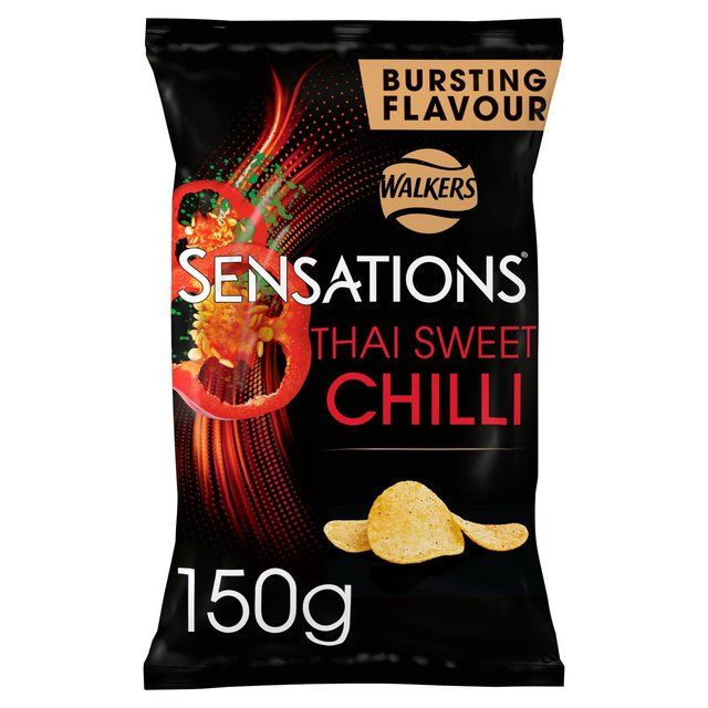 Sensations Thai Sweet Chilli Sharing Bag Crisps   150g
