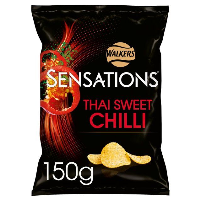Sensations Thai Sweet Chilli Sharing Bag Crisps   150g