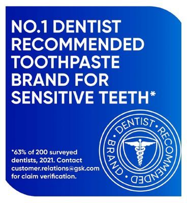 Sensodyne Rapid Relief Sensitive Toothpaste 15ml Travel Size