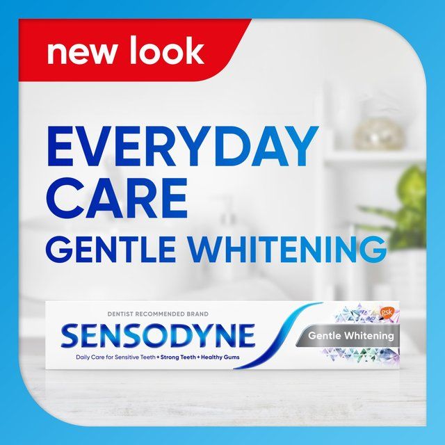 Sensodyne Sensitive Daily Care Gentle Whitening Toothpaste   75ml
