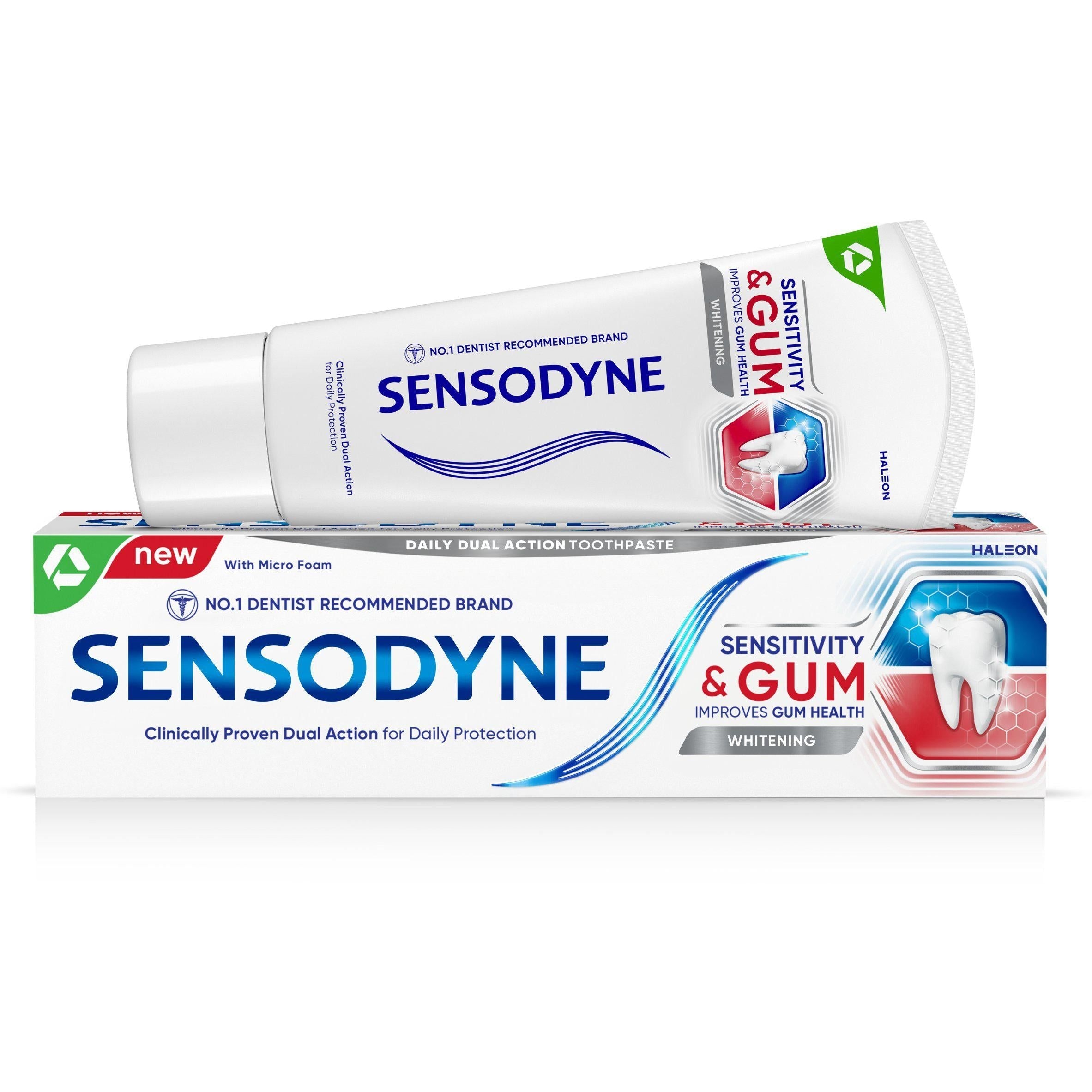 Sensodyne Sensitivity &amp;amp; Gum Whitening Daily Care Toothpaste 75ml
