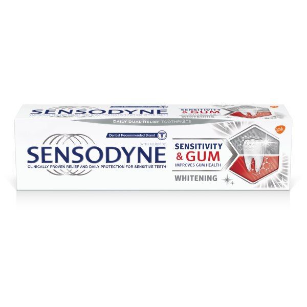 Sensodyne Sensitivity &amp;amp; Gum Whitening Toothpaste 75 ml